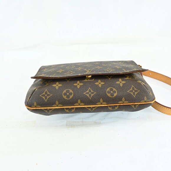 Authentic LOUIS VUITTON Monogram Musette Tango Short Strap Bag bsj710-112725 - Picture 7 of 16